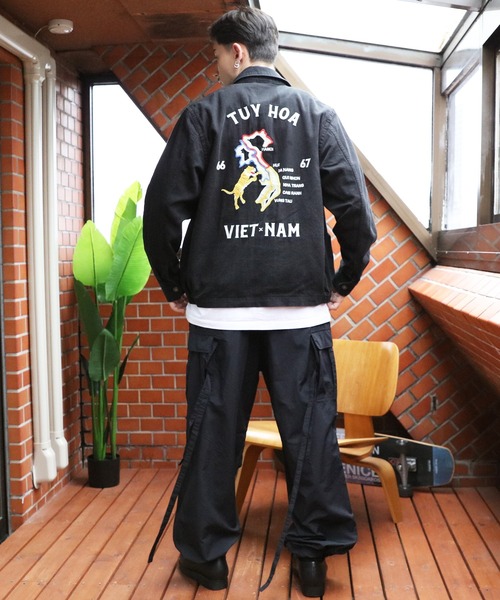 HOUSTON（ヒューストン）の「HOUSTON ベトジャン（MAP）（ミリタリー