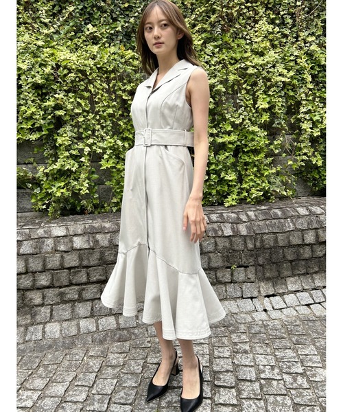 CELFORD（セルフォード）の「太ベルト付きワンピース（ワンピース