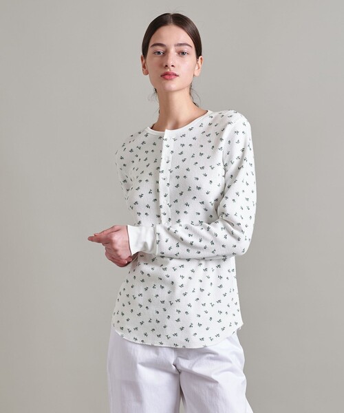 LOEFF（ロエフ）の「＜LOEFF＞ブルーベリー サーマル ヘンリーネック