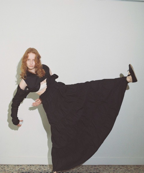 papier（パピエ）の「papier/パピエ/Louise dress（ワンピース）」 - WEAR