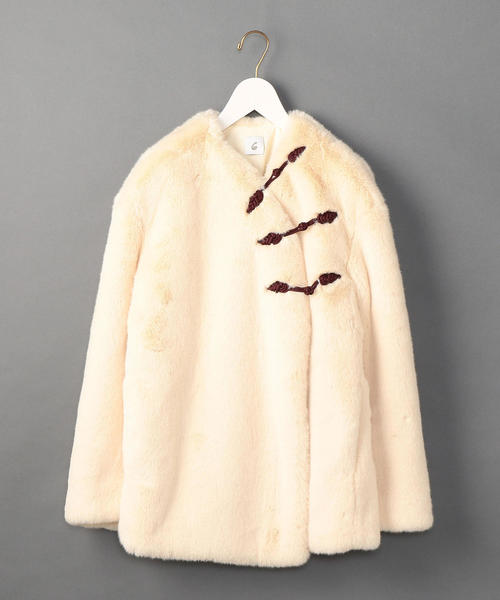 6（ロク）の「＜6(ROKU)＞FAKE FUR CHINA OUTER/コート（その他