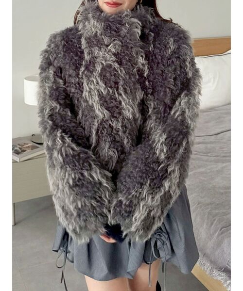 カールエコファーブルゾン（ブルゾン）｜dazzlin（ダズリン）の