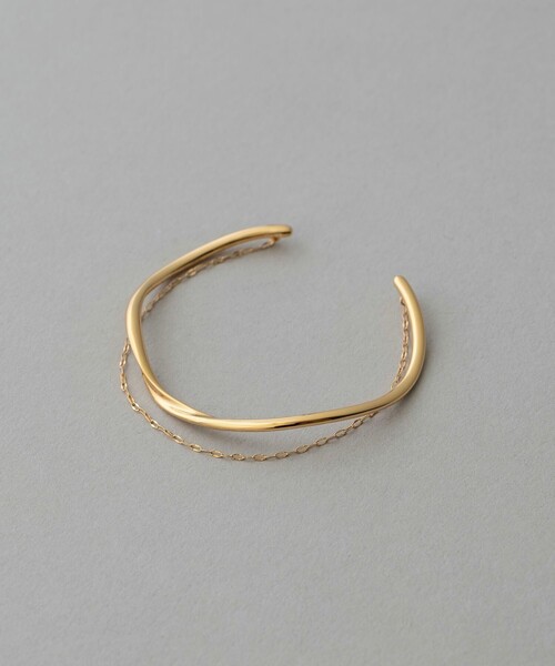 レイヤード バングル ペタルチェーン（バングル/リストバンド）｜ete