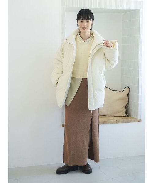 セール】ミドル丈ルーズシルエットダウン（ダウンジャケット/コート