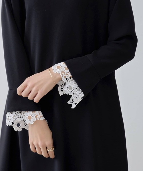 BEARDSLEY（ビアズリー）の「《ビアズリー》袖口レースワンピース