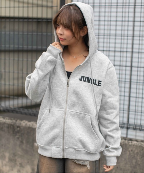 セール】《バックトラプリント×ニット帽付き》レディース 裏起毛