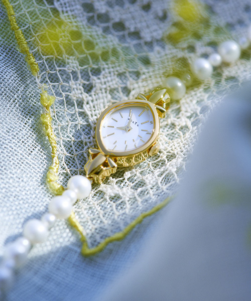 agete（アガット）の「AGETE33PL時計 ジュエリーウォッチ（アナログ