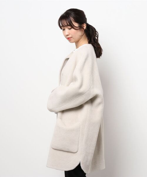 Mila Owen（ミラオーウェン）の「【WEB限定】ボアジャケット（その他