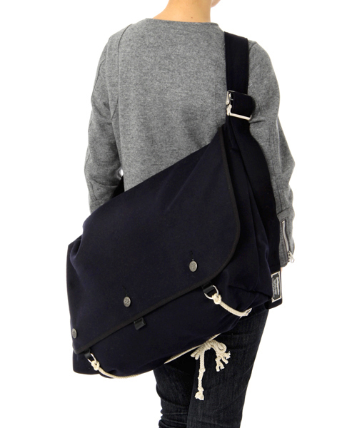 PORTER（ポーター）の「WACKO MARIA×PORTER MELTON MESSENGER LARGE