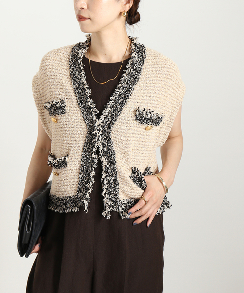 VERMEIL par iena（ヴェルメイユパーイエナ）の「COブークレニット