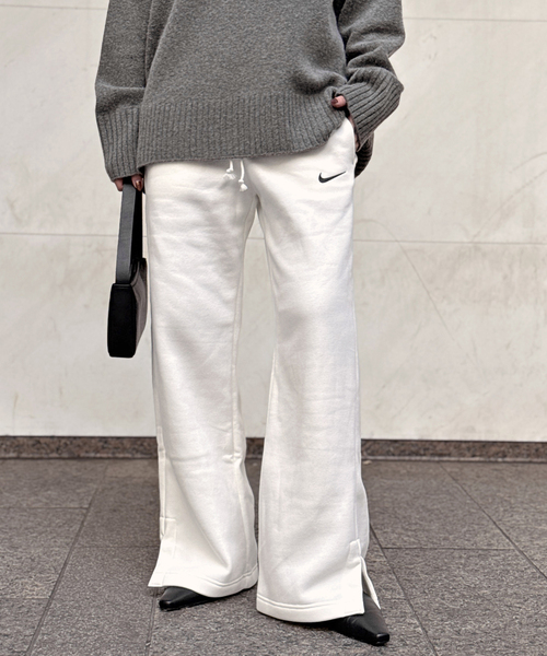 NIKE/ ナイキ】フリース ワイド パンツ（スラックス）｜NIKE（ナイキ