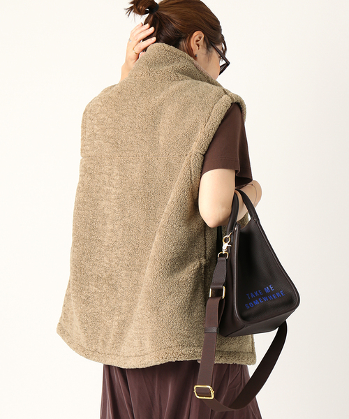 plage（プラージュ）の「reversible boa ベスト NEW（ベスト）」 - WEAR