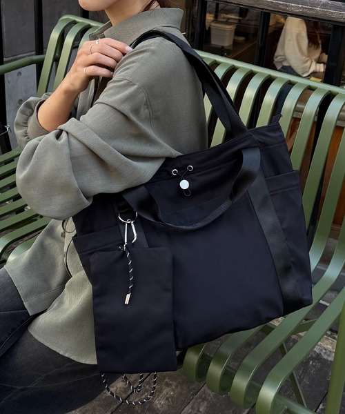 セール】PAPILLONNER/撥水10ポケットトート/強撥水/新色追加（トート