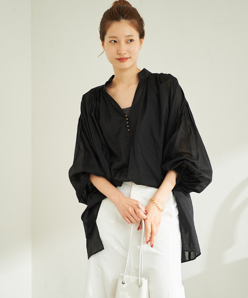 FRAMeWORK（フレームワーク）の「ボリュームギャザーブラウス（シャツ