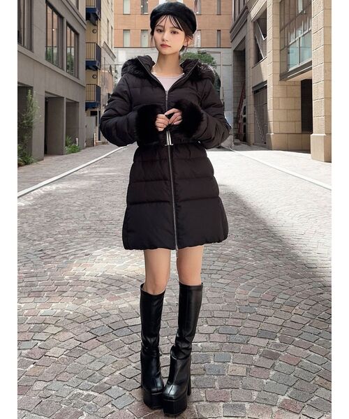 セール】【追加生産分】フード付きダウンコート（その他アウター