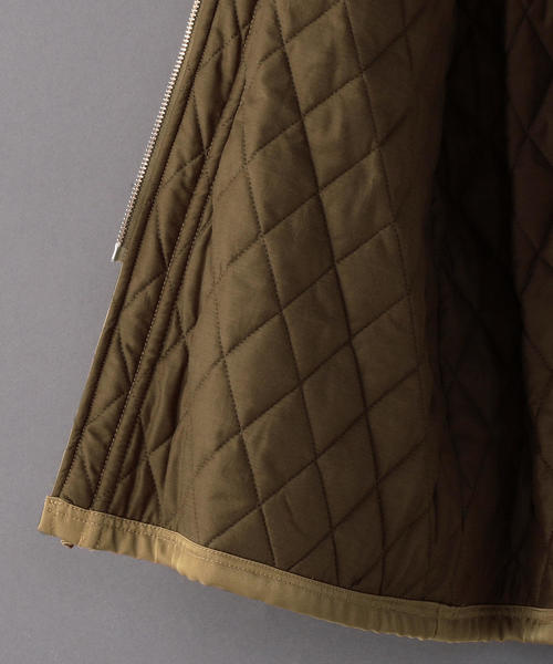 36 ＜6(ROKU)＞BOA COLLAR ZIP COAT/コート