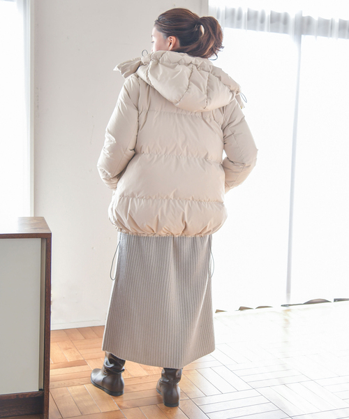 IENA（イエナ）の「リサイクルダウンショートコート（ダウンジャケット