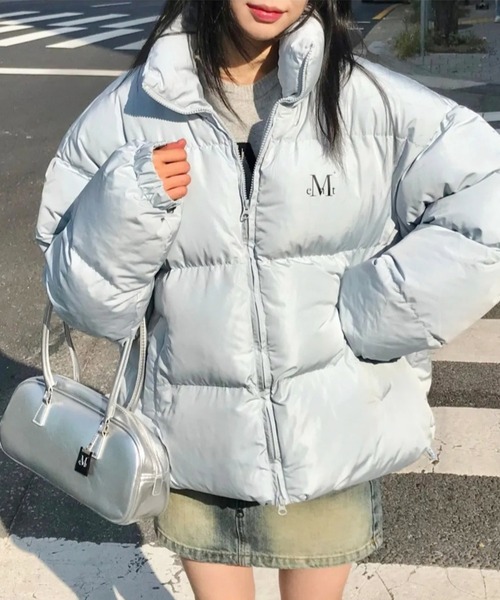 一部カラー再入荷【UNISEX】MUCENT／CHEB ハイネックダウン（ダウン