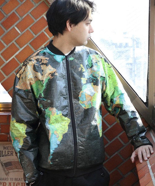 ナンバーナイン マップ ペーパー ジャケット ブルゾン キムタク