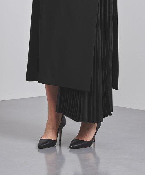 HYKE（ハイク）の「＜HYKE（ハイク）＞アシンメトリー プリーツ