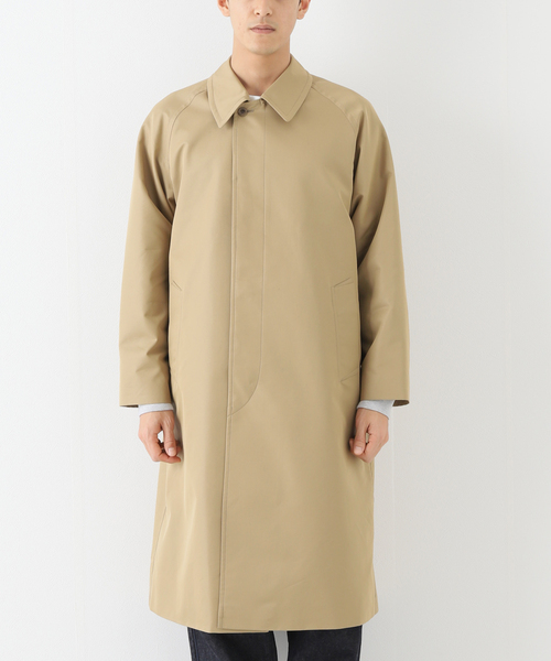 セール】【blurhms / ブラームス】C/P GABARDINE BALMACAAN COAT
