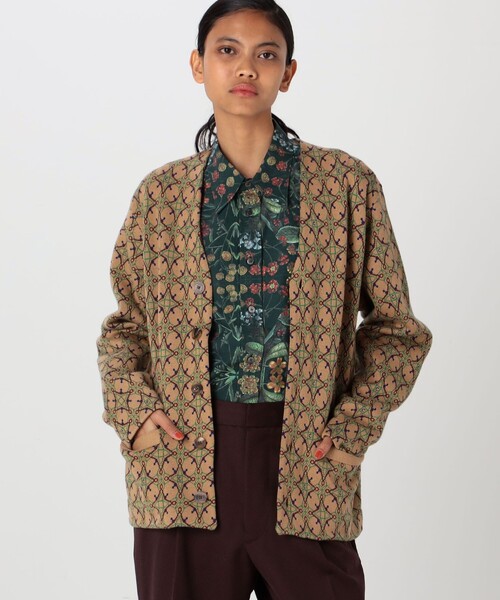 caban（キャバン）の「CABaN コットンカシミヤ アンティークタイルジャ