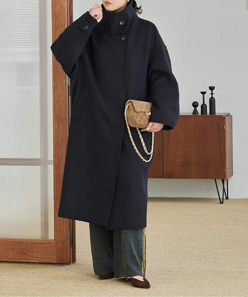 MANTECO/TWEEDスタンドコート（その他アウター）｜journal standard L