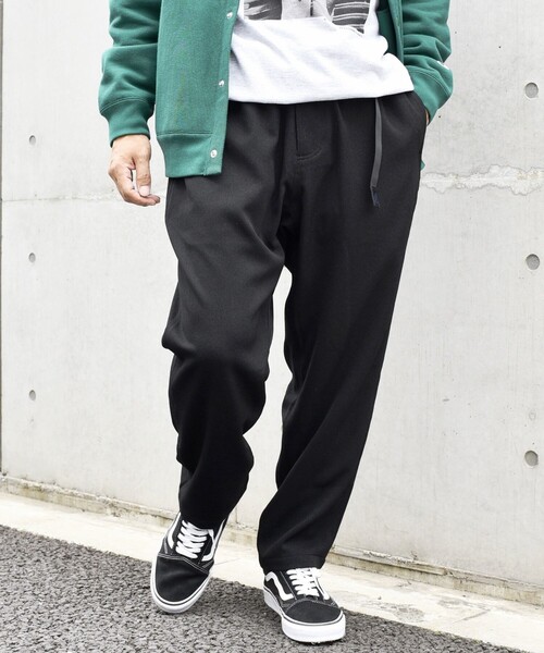 セール】【SHIPS any別注】GRAMICCI: ウールライク ルーズ テーパード