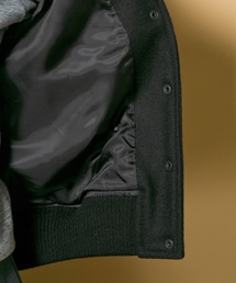 23区（ニジュウサンク）の「ラムレザーコンビジャケット（スタジャン