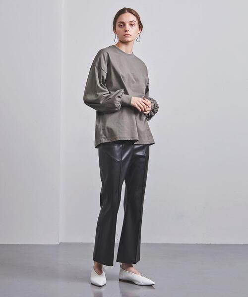 HYKE（ハイク）の「＜HYKE（ハイク）＞ボリュームスリーブ カットソー