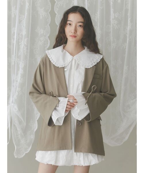 merry jenny（メリージェニー）の「ribbon ribbon jacket（テーラード