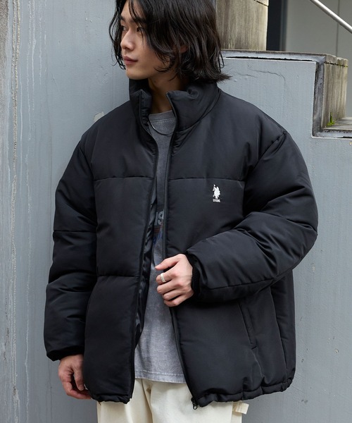 U.S. POLO ASSN./ユーエスポロアッスン 別注 ロゴ刺繍 オーバーサイズ