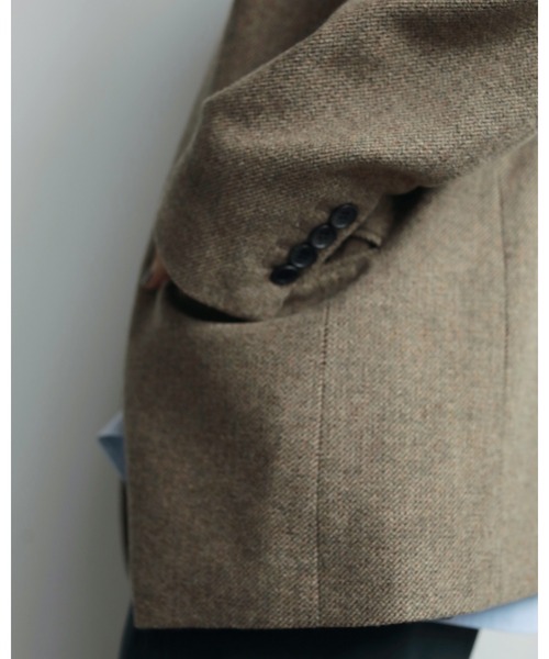 anuke（アンヌーク）の「Herringbone Wool Jacket（テーラード