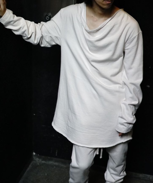 JULIUS ユリウス 14 SS 変形カットソー アシンメトリー 2 JULIUS