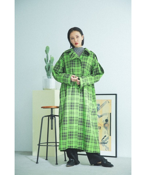 ROSE BUD（ローズバッド）の「チェック柄コート（その他アウター