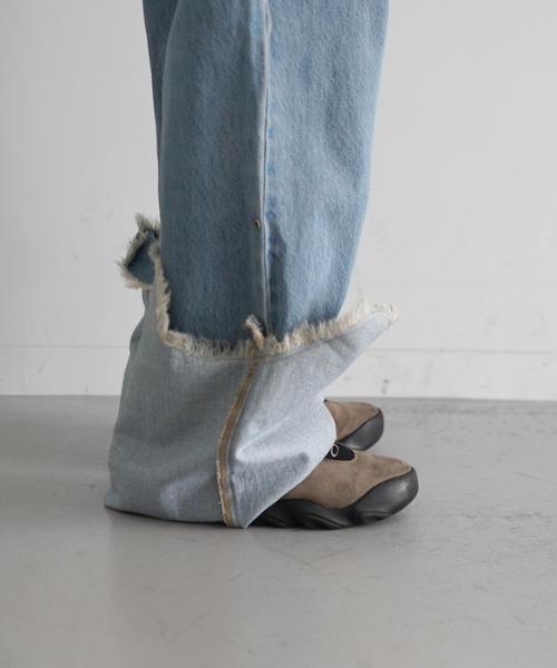 kotoha yokozawa レッグウォーマー デニム コトハヨコザワ kotoha