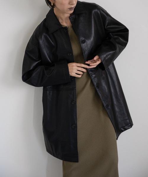 select MOCA（セレクトモカ）の「フェイクレザーオーバーミドル