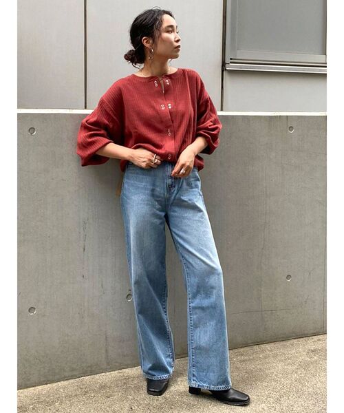 Ungrid（アングリッド）の「ハイウエストオーガニックコットンルーズ