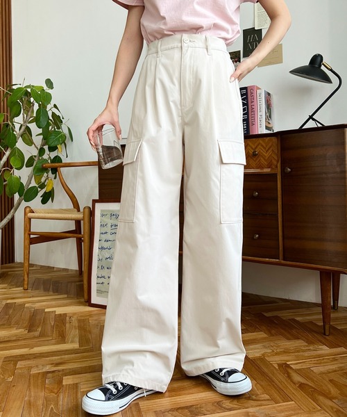 セール】【累計販売枚数2万枚突破！】タック入りセミワイドカーゴ