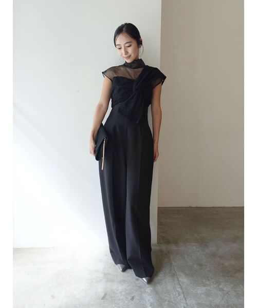 LAGUNAMOON（ラグナムーン）の「LADYエンブロイダリーツイストパンツ