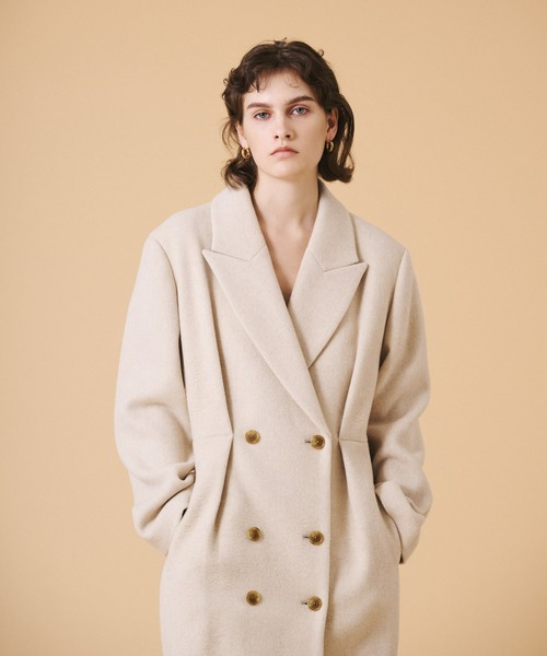 COLUMN（コラム）の「COLUMN / シェイプドダブルコート（チェスター