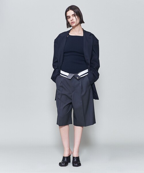 6（ロク）の「＜6(ROKU)＞トロピカル クロス ハーフパンツ（その他