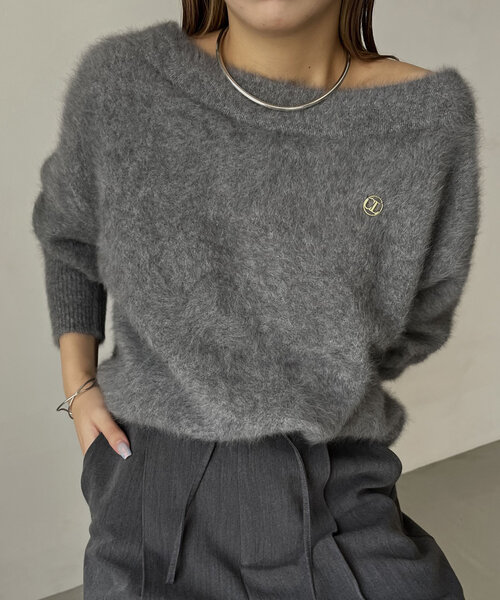 CAPRICIEUX LE'MAGE（カプリシューレマージュ）の「【C.L】FOXカシミア