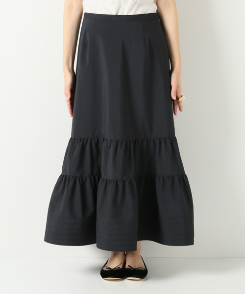 IENA（イエナ）の「《追加》タイプライターティアードスカート