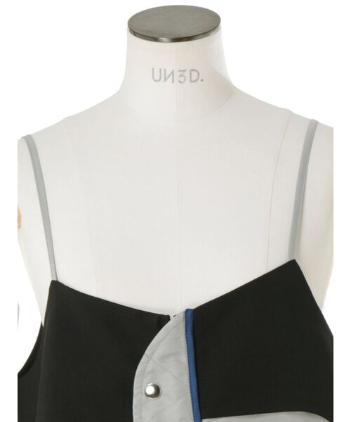 UN3D.（アンスリード）の「MA-1ドッキングビスチェ（キャミソール