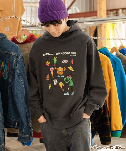 niko and（ニコアンド）の「【Ryu Ambe】コラボフーディー