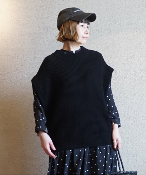 セール】COTTONアゼ クルーネックベスト（ベスト）｜JOURNAL STANDARD