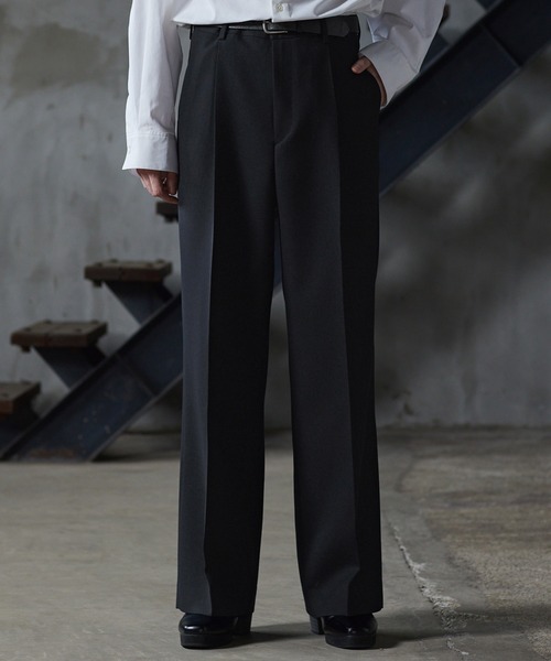 CLEL core.】Super 100s Bishu Wool Slacks / スーパー100s 尾州ウール