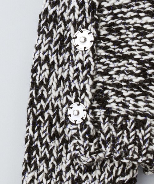 6（ロク）の「＜6(ROKU)＞ウール ローゲージ カーディガン