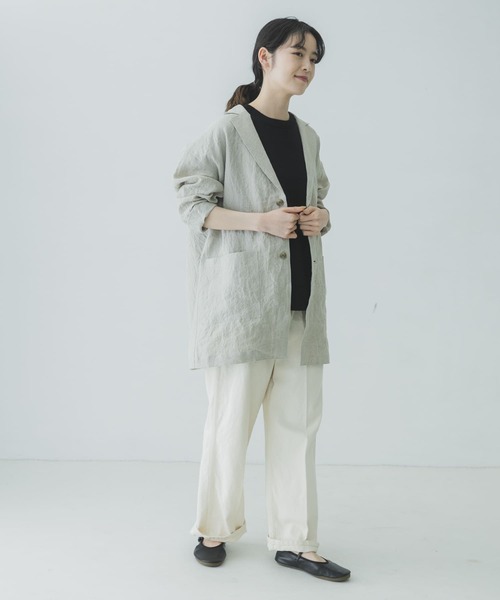 かぐれ（カグレ）の「リネンテーラージャケット（その他アウター